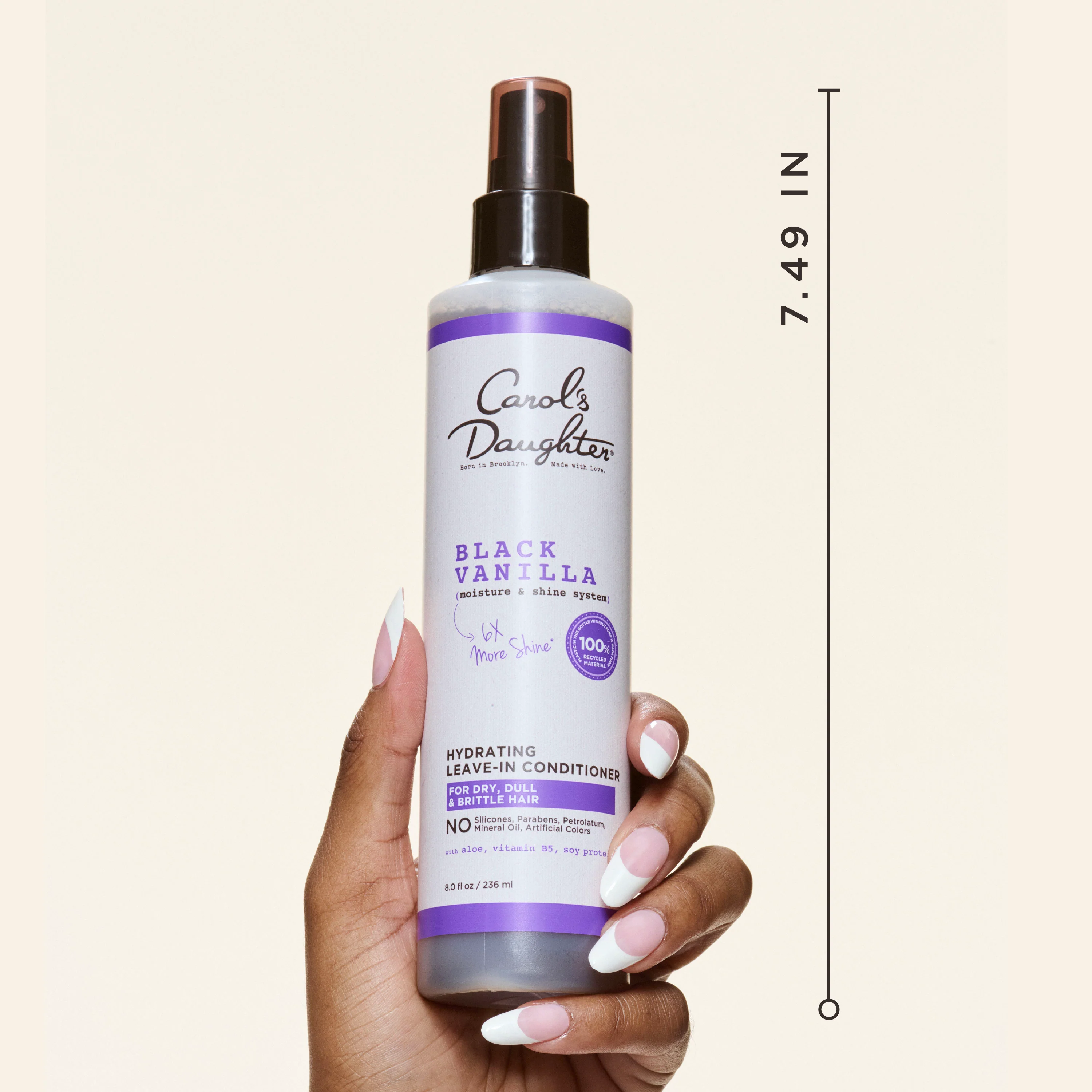 Black Vanilla Moisture & Shine Leave-In Conditioner - Image 10