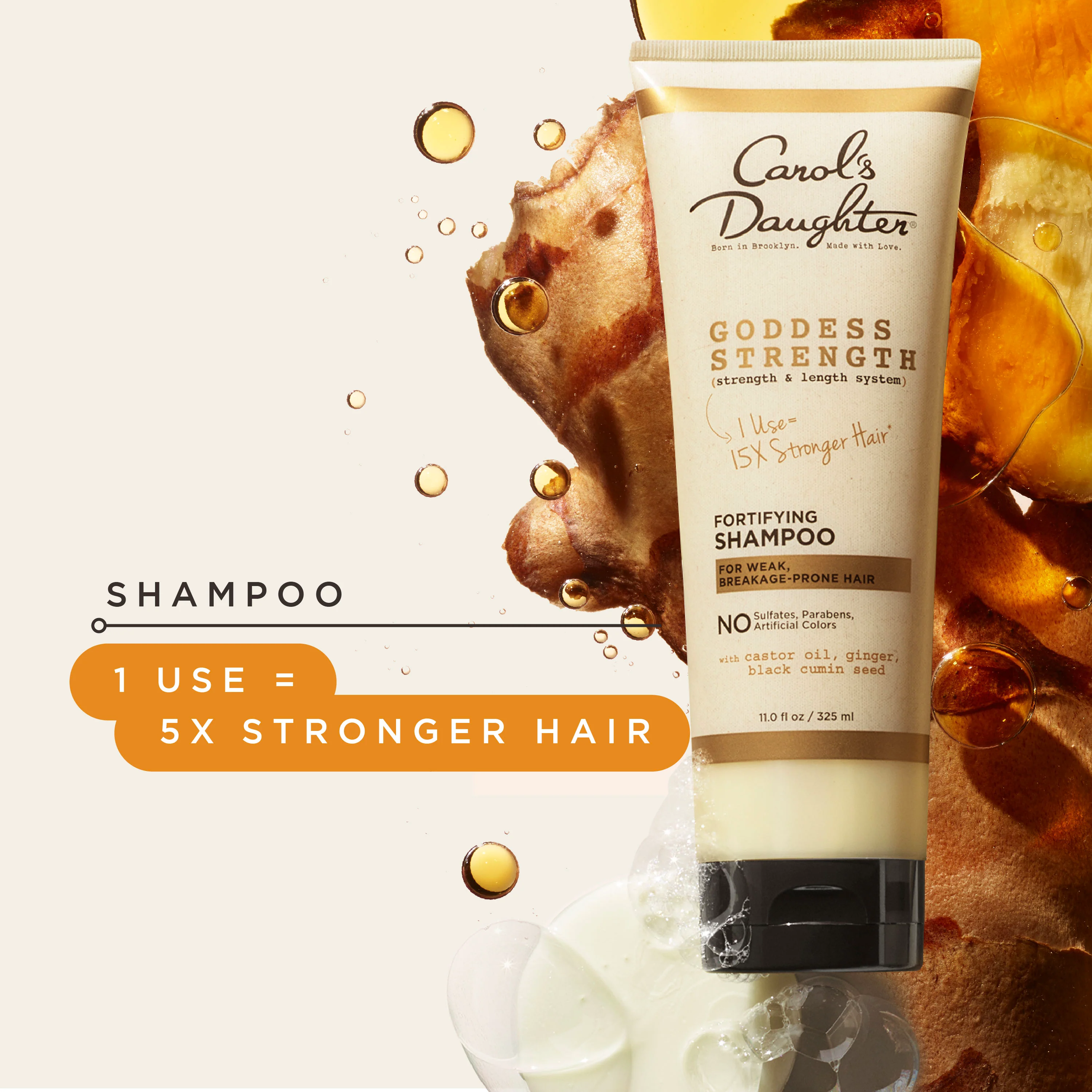 Goddess Strength Fortifying Shampoo With Castor Oil - Image 8