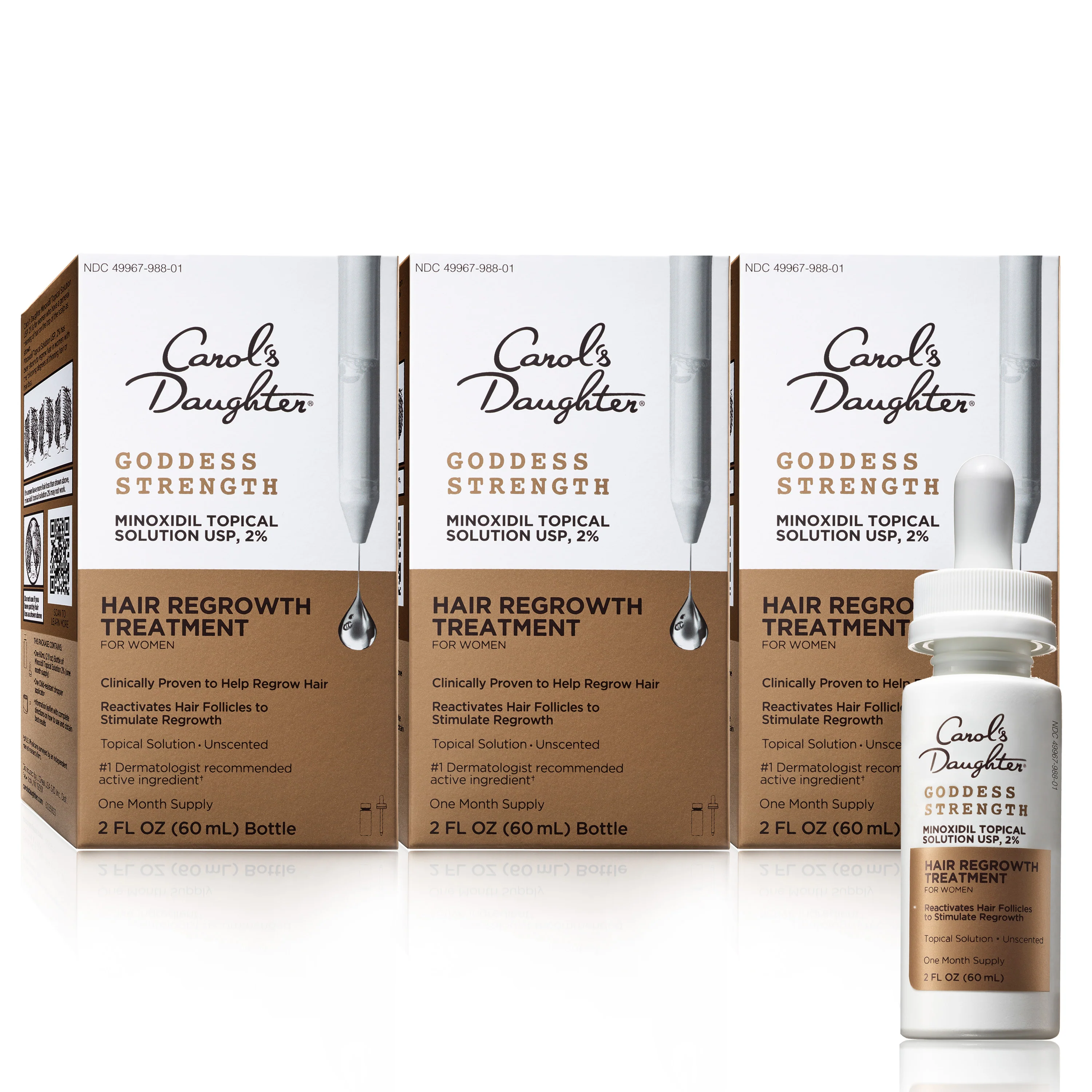 Goddess Strength Hair Regrowth Treatment with 2% Minoxidil - Image 11